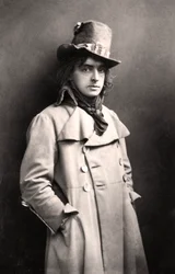 John Martin-Harvey 1863-1944, englantilainen näyttelijä, 1900-luvun alku.