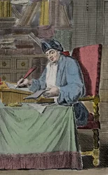 Hercules Savinien Cyrano dit Cyrano de Bergerac, ranskalaisen kirjailijan muotokuva