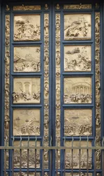 Firenzen kastekappelin Paratiisin porttien jäljennös, 1425-1452