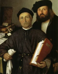Lääkäri Giovanni Agostino della Torre ja hänen poikansa, Niccolò, n. 1515 (öljy kankaalle)
