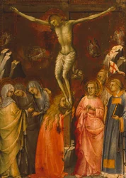 Ristiinnaulitseminen, kirjoittanut Lorenzo Monaco (noin 1370-1425)