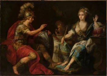 Aeneas ja Dido (öljy kankaalle)