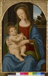Madonna ja lapsi, 1485-90