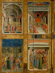 Santa Maria della Scalan ovien pyhäinjäännös. sisäpaneeli