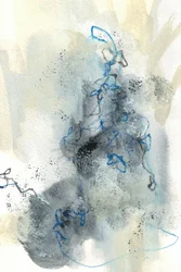 Abstrakti Blue Flow