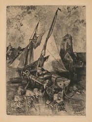 Kalastusveneet, Normandia (Environ de Caen)