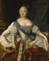 Keisarinna Elisabetin muotokuva 1709-1762