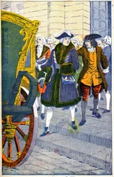 Damiens odottaa Louis XV:n elämää