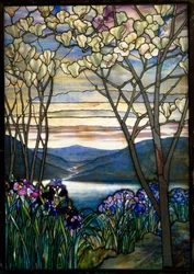 Magnoliat ja kurjenmiekat, noin 1908