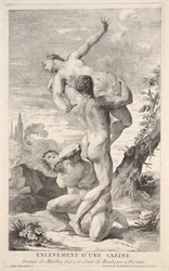Sabiinien raiskaus, 1700-luku.