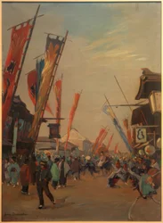 Theaterviertel Yokohamassa