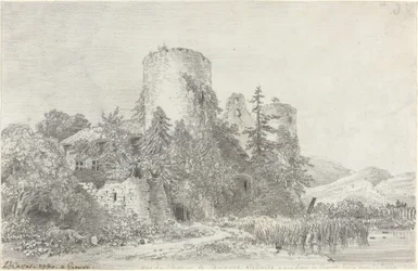 Näkymä Chateau de Saconnexille