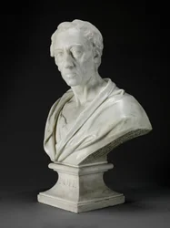 Alexander Pope (1688-1744) 1741 (marmori)