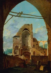 Montmartren luostarin purku, n. 1740-1800.