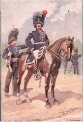 Santarmit, Postikortti, 1920-luku