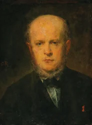 Adolph Menzelin muotokuva 1815-1905, 1867.