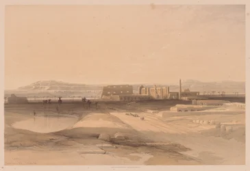 Egypti ja Nubia: II osa - nro 32, Karnak, 1838.