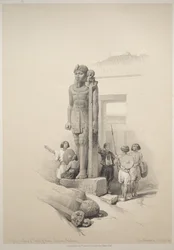 Egypti ja Nubia: Osa II - nro 7, Colossi at Wady Saboua