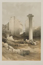 Egypti ja Nubia, osa II: Karnak, 1848.