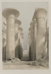 Egypti ja Nubia, osa I: Thebes, Great Hall at Karnac