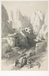 Pyhä maa, Syyria, Idumea, Arabia, Egypti ja Nubia: Petra