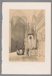 Cascada a càrrec de Dom van Regensburg El Pou Sant a la catedral de Ratisbona (títol a l