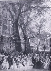 Great International Exhibition -näyttelyn sisätila, 1851, teoksesta Cassell