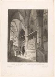 Englannin kuninkaan Henrik III:n hauta Westminster Abbeyssa Tombeau du roi Henry III, abbaye de Westminster / Kuningas Henrik Kolmannen hauta, Westminster Abbey (otsikko esineessä) Englanti, Irlanti ja Skotlanti (sarjan nimi) Englanti, Irlanti ja Skotlanti