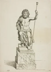 Jupiter, otettu M. Denonin kokoelmasta.