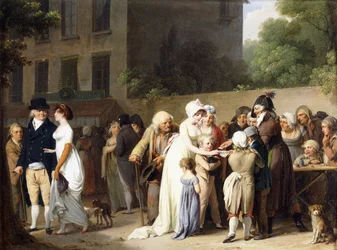 Taikuri bulevardeilla, 1806