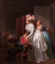 Herkkä lahja, n. 1789-1793 (öljy kankaalle)