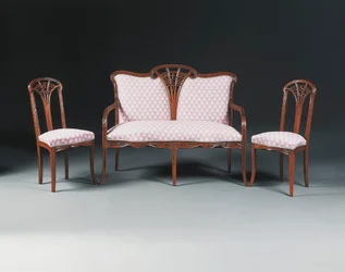 Mahogony Salon Suite, noin 1900