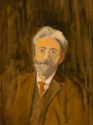 Louis Michel Eilshemiuksen omakuva, 1915.