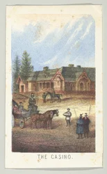 Kasino sarjasta Views in Central Park, New York, Osa 3, 1864.
