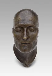 Napoleonin kuolinnaamio, muotoiltu 1821, valettu 1833