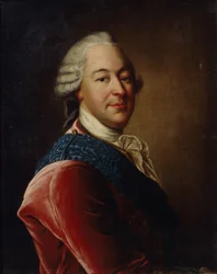 Muotokuva kreivi Mihail Illarionovich Vorontsovista 1714-1767, 1700-luvun puoliväli.