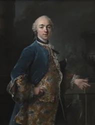 Retrat de Frederik Christian Krag (1726-1763) finlandès