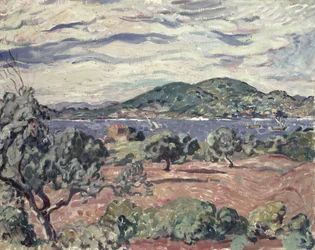 Antheorin lahti, n. 1906-07 (öljy kankaalle)