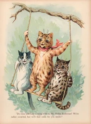 Louis Wain Cats (chromolitho)
