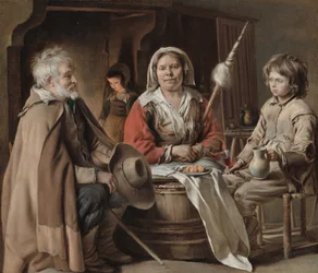 Talonpoikaissisustus, n. 1645.