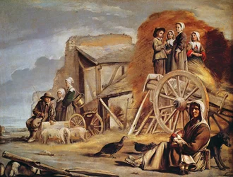 Heinäkärry eli paluu heinänteosta, 1641