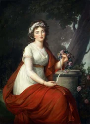 Kreivitär Tatjana Vasilyevna Jusupovan muotokuva, os. von Engelhardt 1769-1841, 1797.