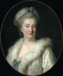 Muotokuva taiteilijan äidistä, Madame Le Sèvre, o.s. Jeanne Maissin 1728-1800, n. 1778.