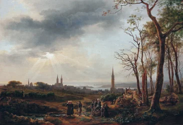 Näkymä Saint-Pol-de-Léonin kaupunkiin