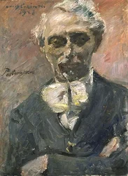 Taidemaalari Leonid Pasternak (1862-1945) 1923 (öljy kankaalle)