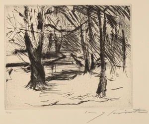 Puut auringon kanssa Puut auringossa, 1920-1921.