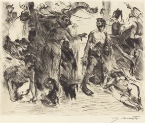 Pyhän Antoniuksen kiusaus, 1919.
