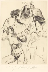 Naisen sieppaus III Sieppaus III, 1914.