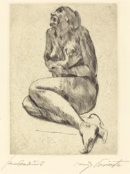 Kyyristynyt naisakti, 1914.