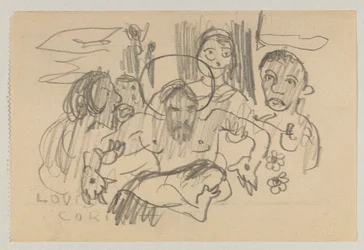Lovis Corinth ja Carl Strathmann